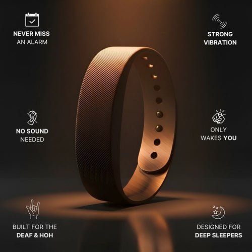 Rise Band - Silent Vibrating Alarm for Deaf & HoH