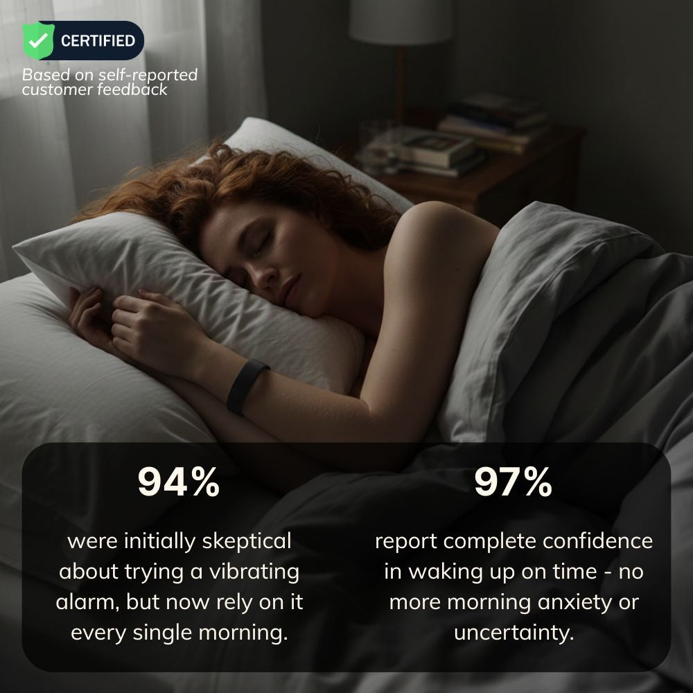 Rise Band - Silent Vibrating Alarm for Deaf & HoH